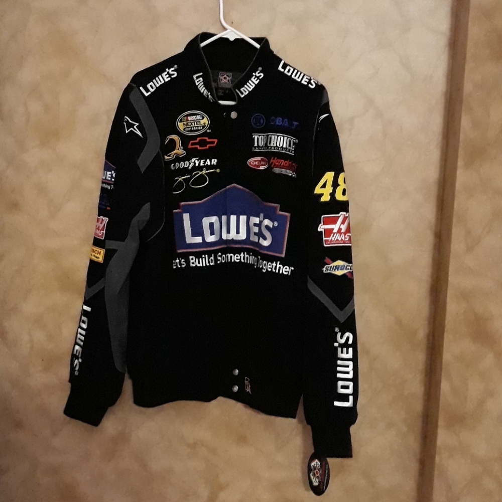 Vintage Jimmie Johnson Lowe's Nascar jacket